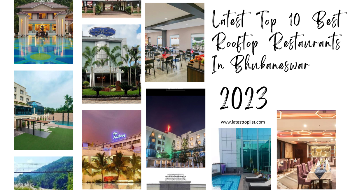 Latest Top 10 Best Rooftop Restaurants In Bhubaneswar 2023
