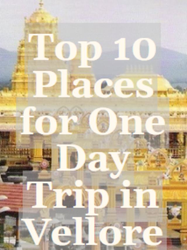 Top 10 Places for One Day Trip in Vellore